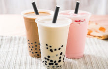 Load image into Gallery viewer, Wide Bubble Tea Straws (Black - 1,500 Count)
